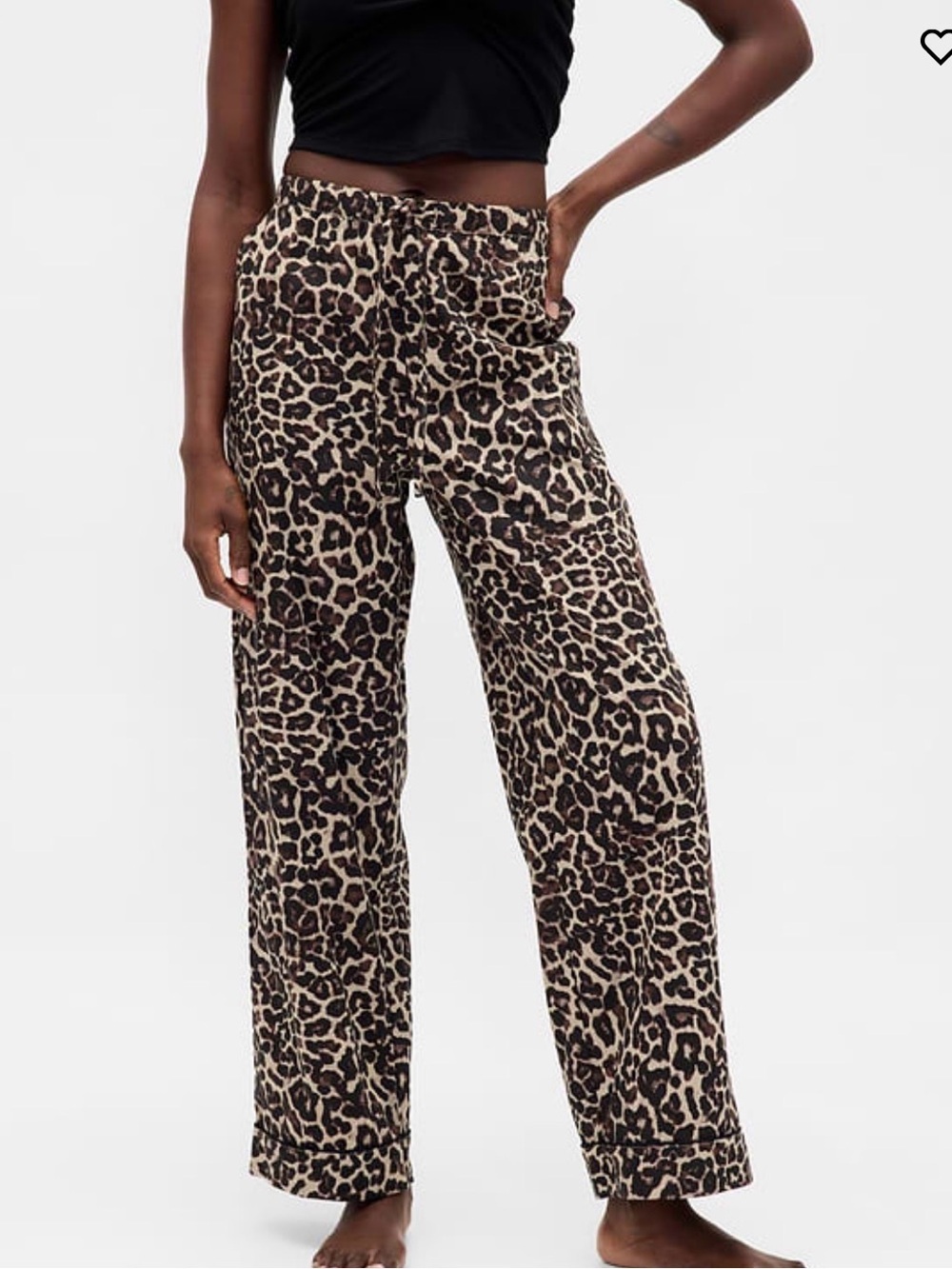 NWT Gap Leopard Print Pajama Pants